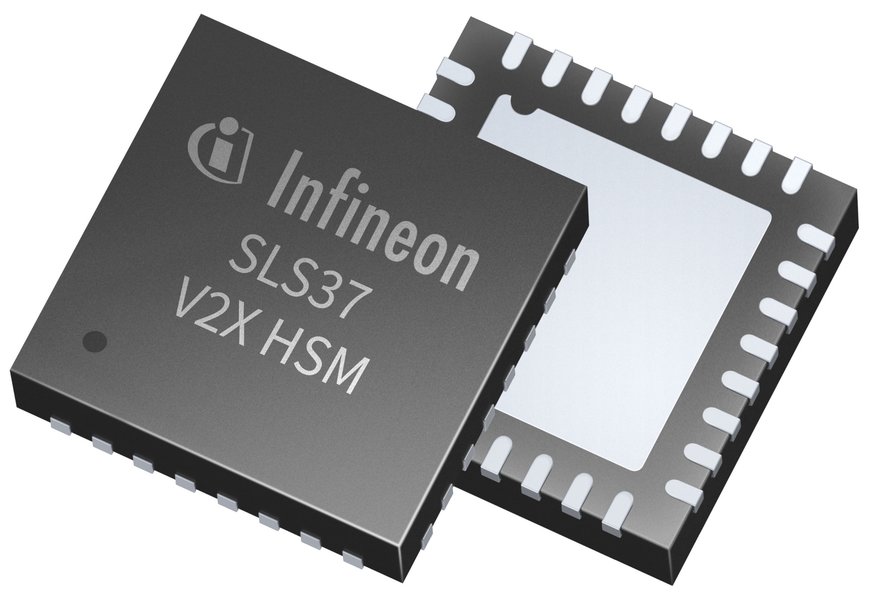 Infineon präsentiert SLS37 V2X Hardware-Sicherheitsmodul zur Absicherung der Vehicle-to-Everything-Kommunikation
